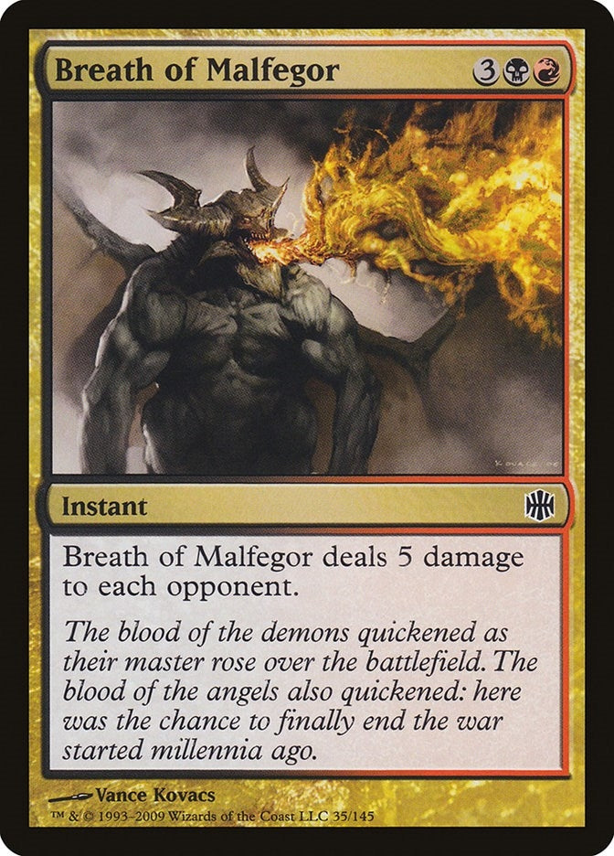 Image for Breath of Malfegor (35) (ARB) - Magic: The Gathering