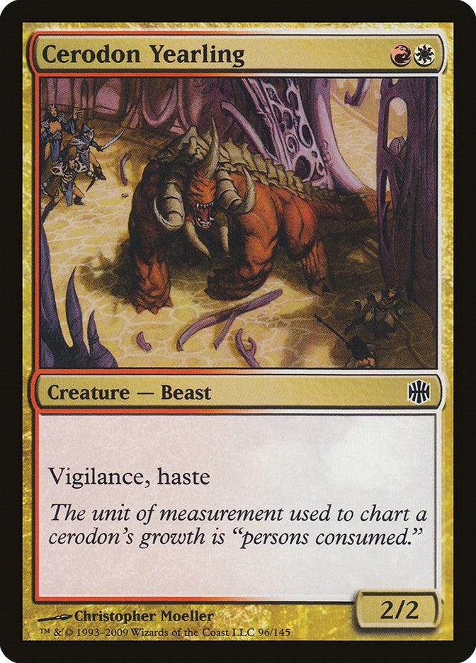 Image for Cerodon Yearling (96) (ARB) - Magic: The Gathering