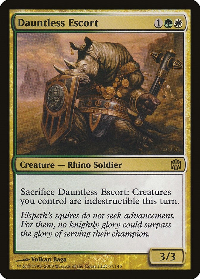 Image for Dauntless Escort (67) (ARB) - Magic: The Gathering