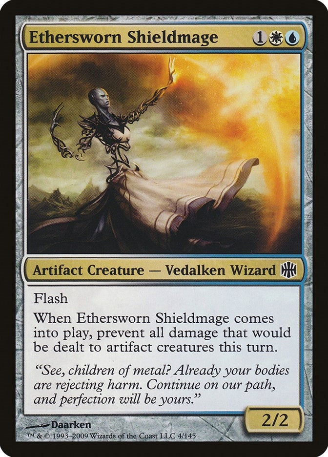 Image for Ethersworn Shieldmage (4) (ARB) - Magic: The Gathering