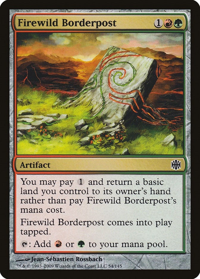 Image for Firewild Borderpost (54) (ARB) - Magic: The Gathering