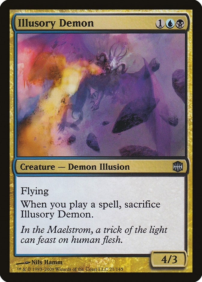 Image for Illusory Demon (21) (ARB) - Magic: The Gathering