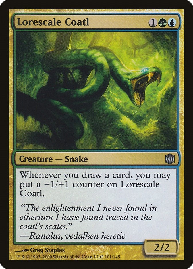 Image for Lorescale Coatl (101) (ARB) - Magic: The Gathering