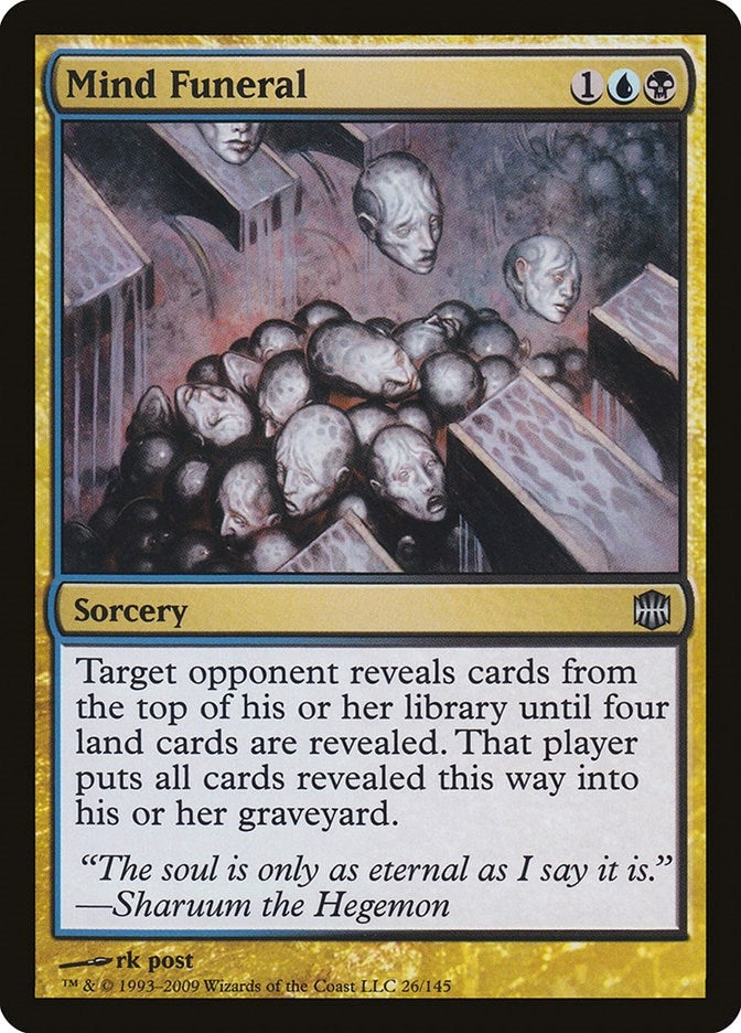 Image for Mind Funeral (26) (ARB) - Magic: The Gathering