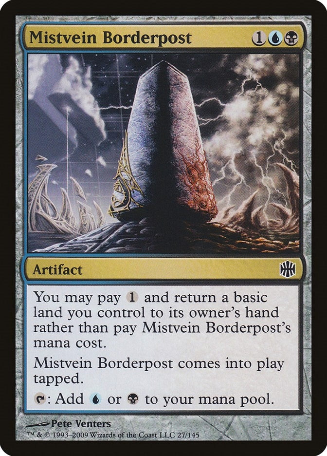 Image for Mistvein Borderpost (27) (ARB) - Magic: The Gathering