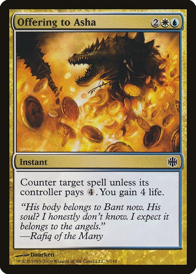 Image for Offering to Asha (9) (ARB) - Magic: The Gathering