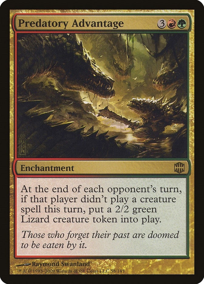 Image for Predatory Advantage (58) (ARB) - Magic: The Gathering
