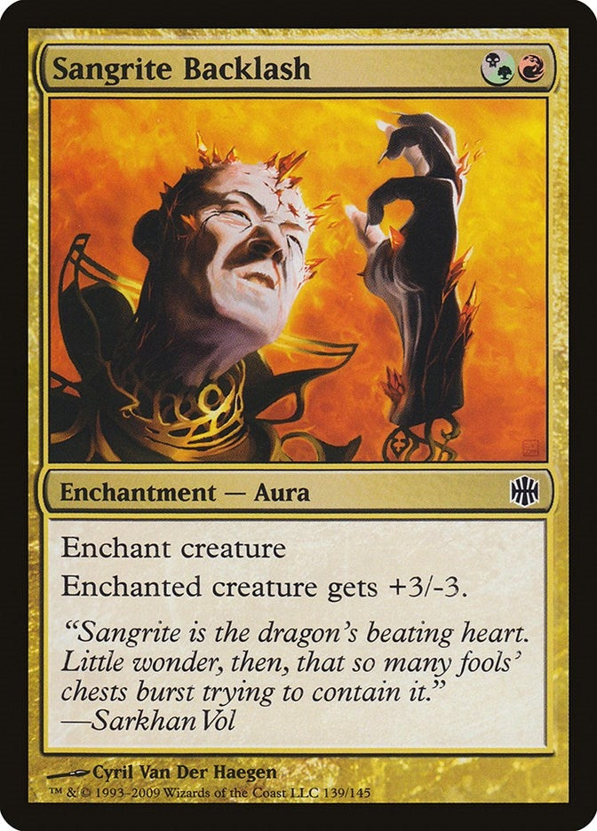 Image for Sangrite Backlash (139) (ARB) - Magic: The Gathering