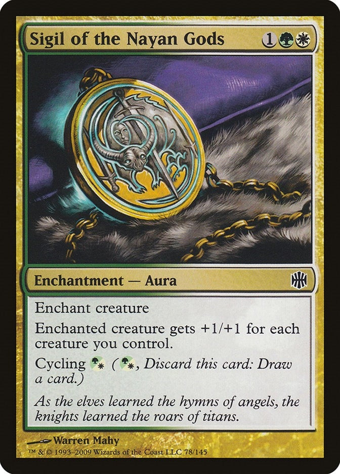 Image for Sigil of the Nayan Gods (78) (ARB) - Magic: The Gathering