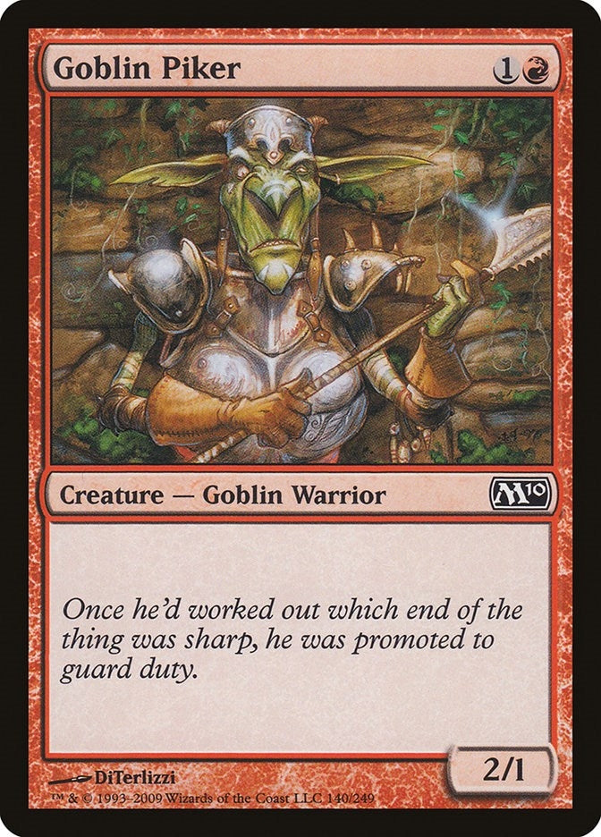 Goblin Piker (140) (M10)