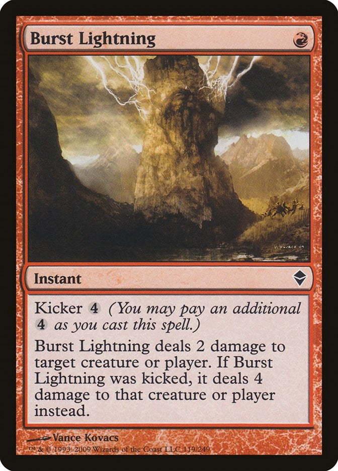 Burst Lightning (119) (ZEN)