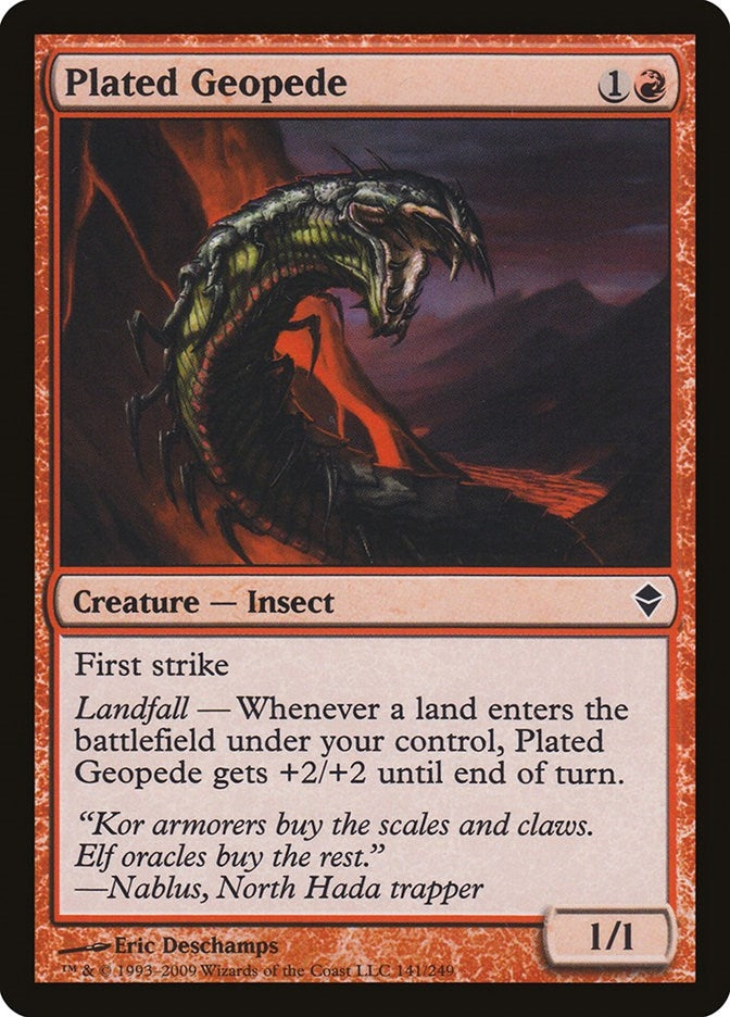 Plated Geopede (141) (ZEN)