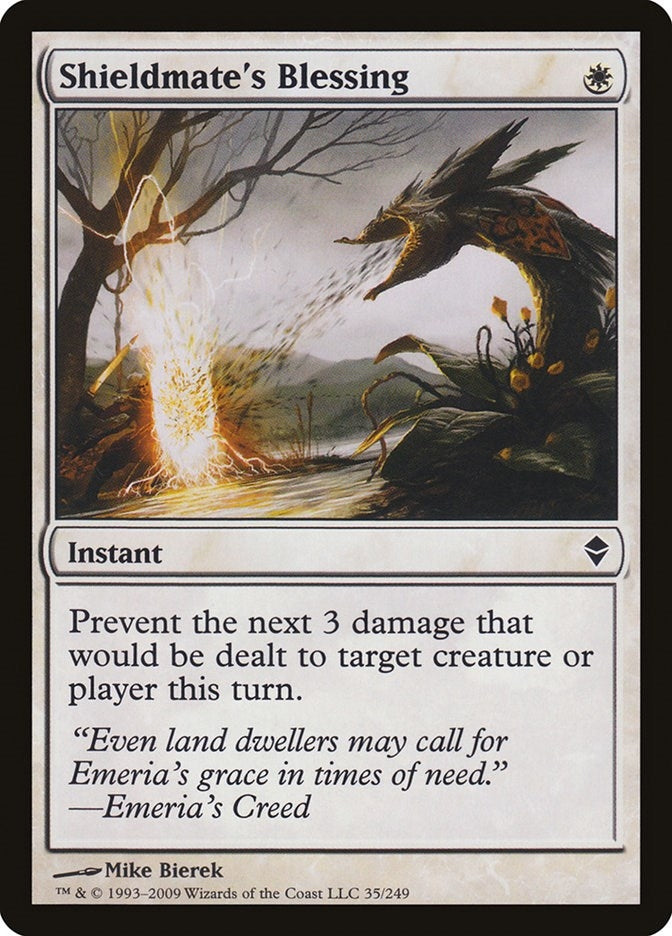 Shieldmate's Blessing (35) (ZEN)
