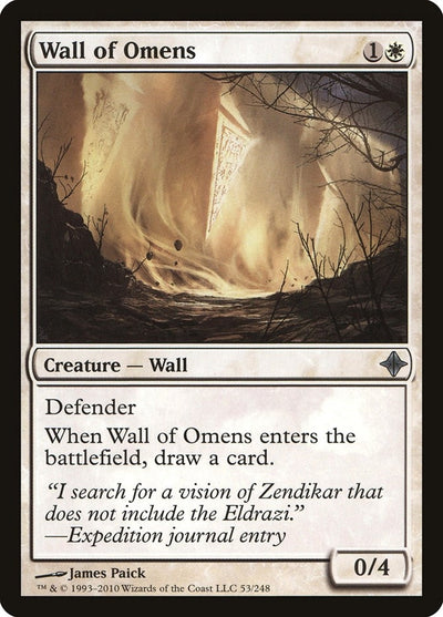Wall of Omens (53) (ROE)