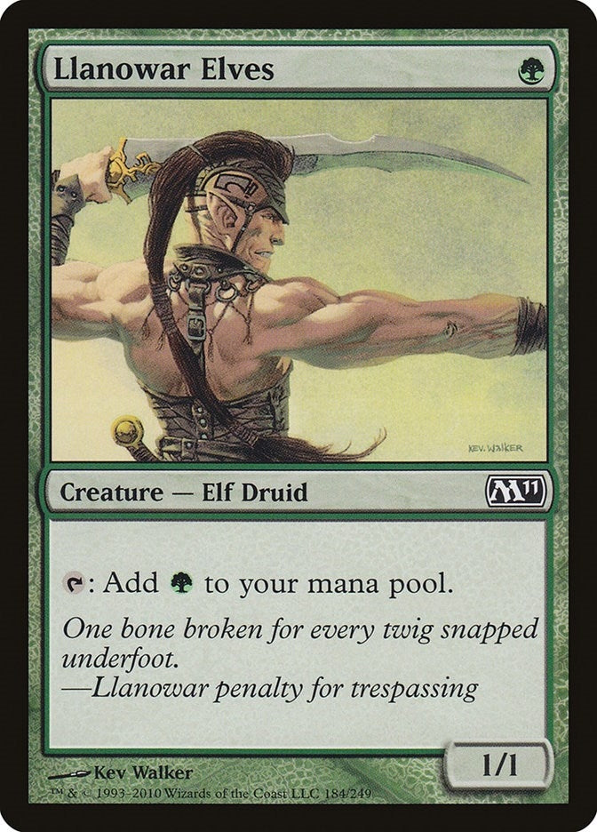 Llanowar Elves (184) (M11)
