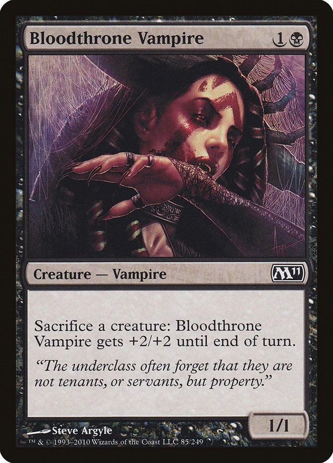 Bloodthrone Vampire (85) (M11)