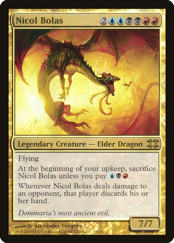 Image for Nicol Bolas (10) (DRB) - Magic: The Gathering