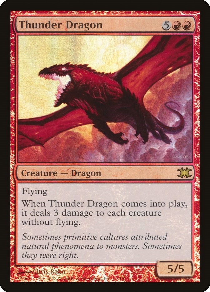Image for Thunder Dragon (14) (DRB) - Magic: The Gathering