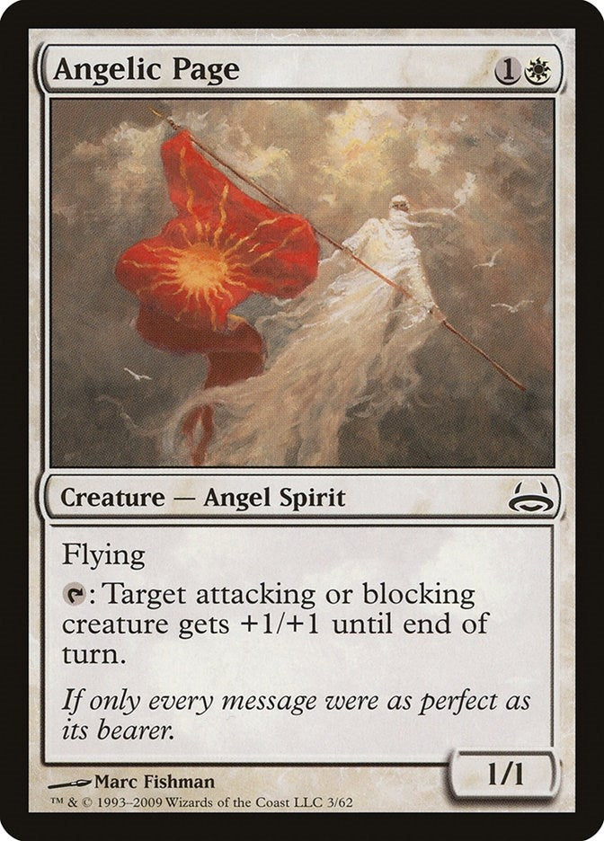Image for Angelic Page (3) (DDC) - Magic: The Gathering