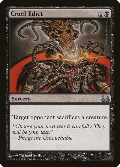 Cruel Edict (48) (DDC)