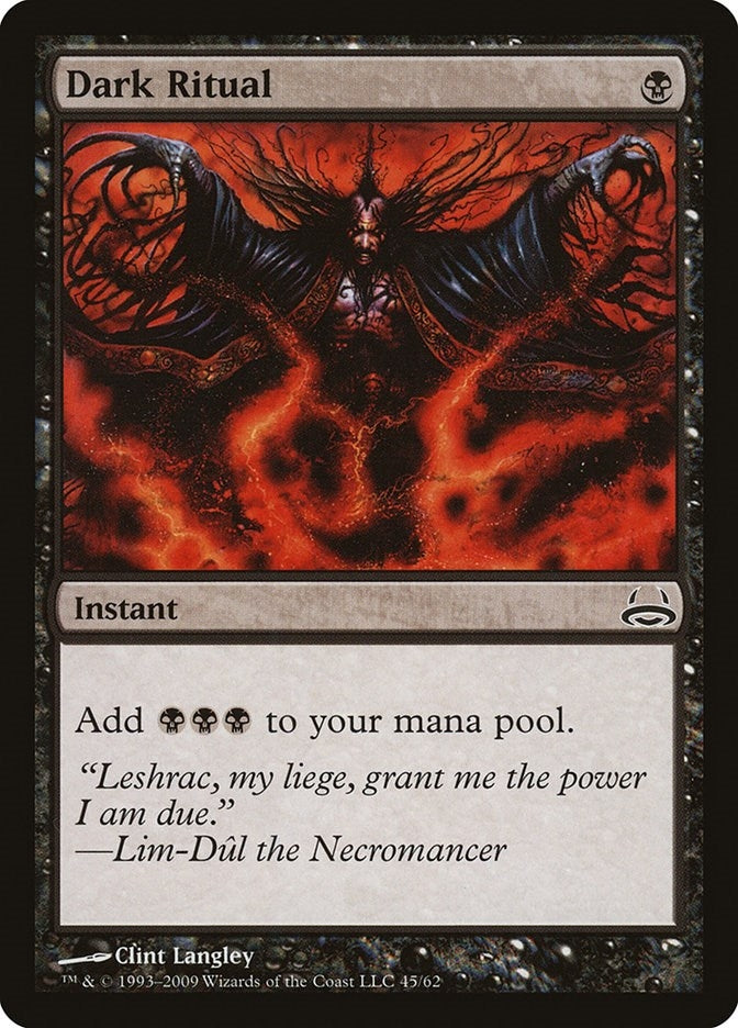Image for Dark Ritual (45) (DDC) - Magic: The Gathering