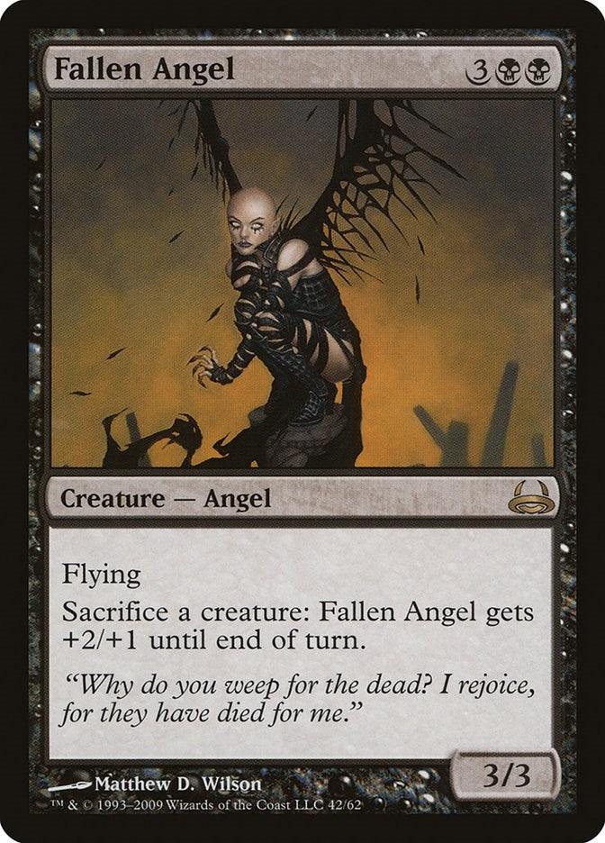 Image for Fallen Angel (42) (DDC) - Magic: The Gathering