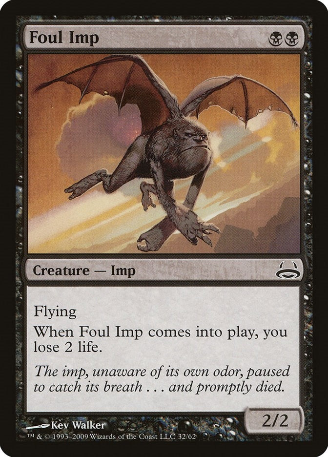 Image for Foul Imp (32) (DDC) - Magic: The Gathering