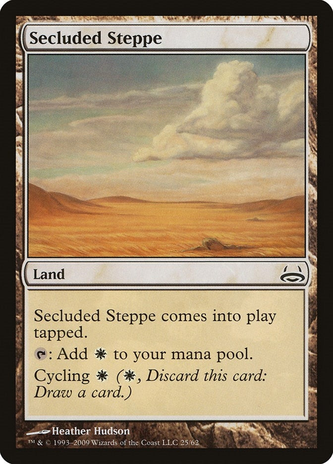 Image for Secluded Steppe (25) (DDC) - Magic: The Gathering