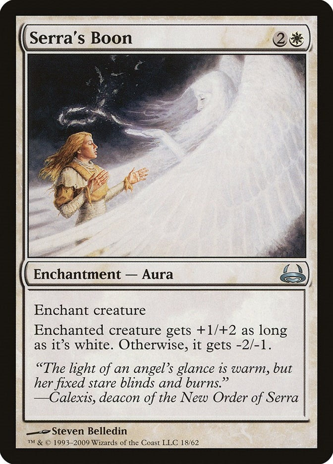 Image for Serra's Boon (18) (DDC) - Magic: The Gathering