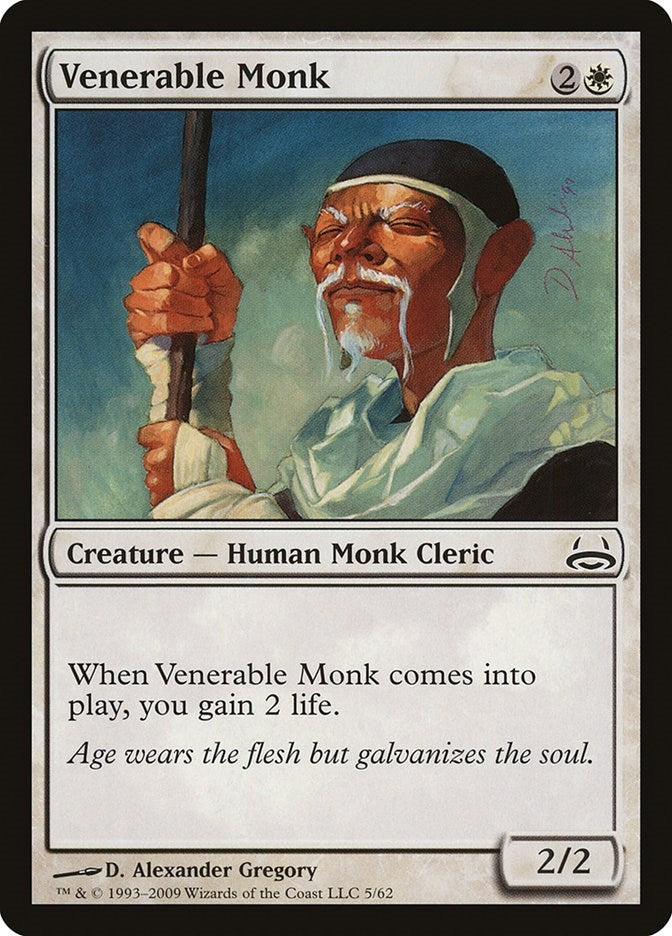 Image for Venerable Monk (5) (DDC) - Magic: The Gathering