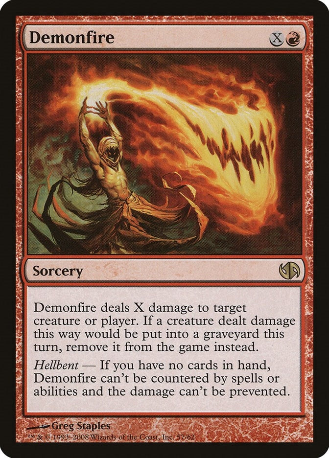 Image for Demonfire (57) (DD2) - Magic: The Gathering