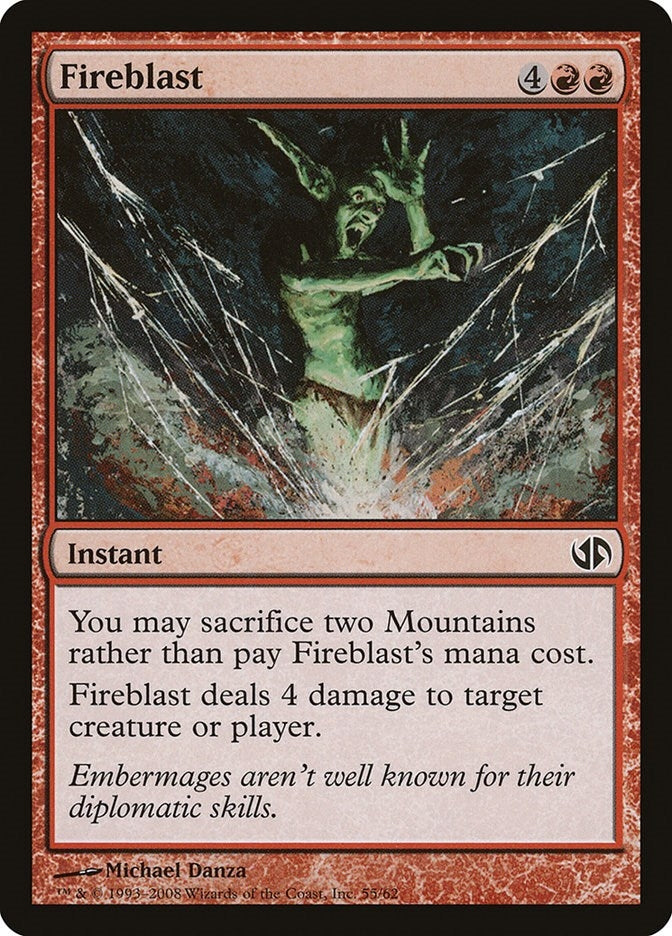 Image for Fireblast (55) (DD2) - Magic: The Gathering