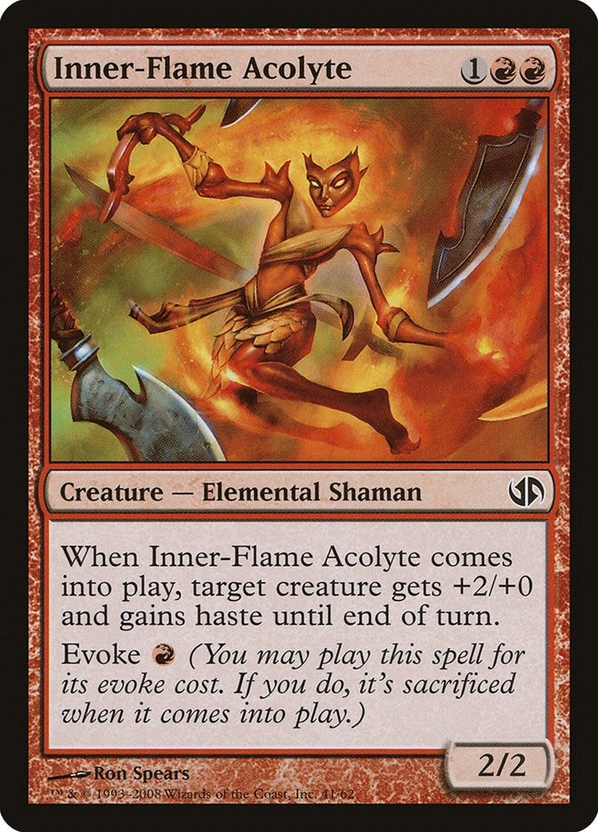 Image for Inner-Flame Acolyte (41) (DD2) - Magic: The Gathering