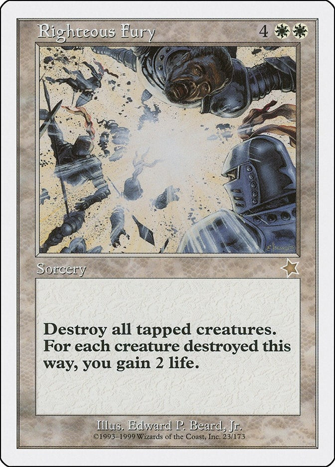 Image for Righteous Fury (23) (S99) - Magic: The Gathering