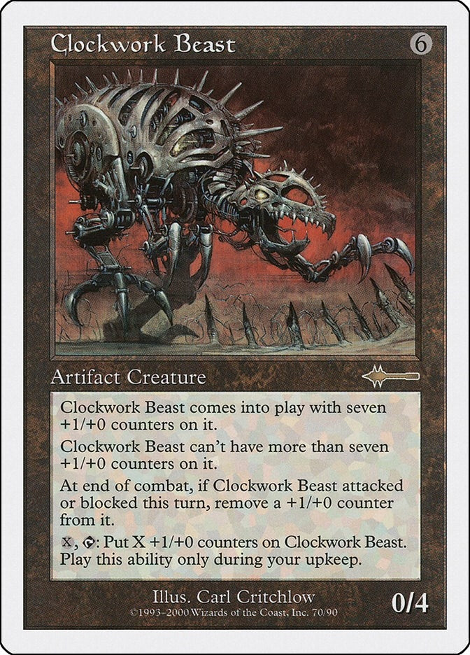 Image for Clockwork Beast (70) (BTD) - Magic: The Gathering