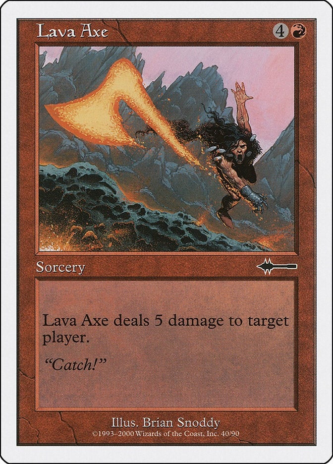 Image for Lava Axe (40) (BTD) - Magic: The Gathering