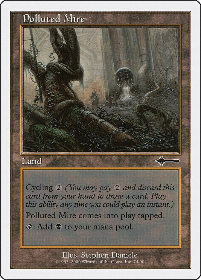 Image for Polluted Mire (74) (BTD) - Magic: The Gathering