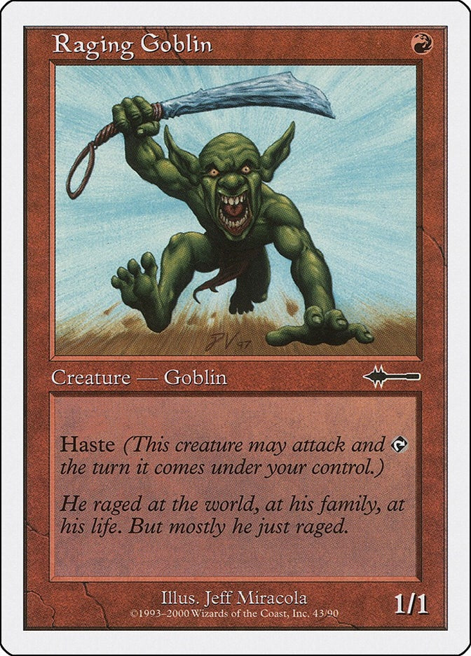 Image for Raging Goblin (43) (BTD) - Magic: The Gathering