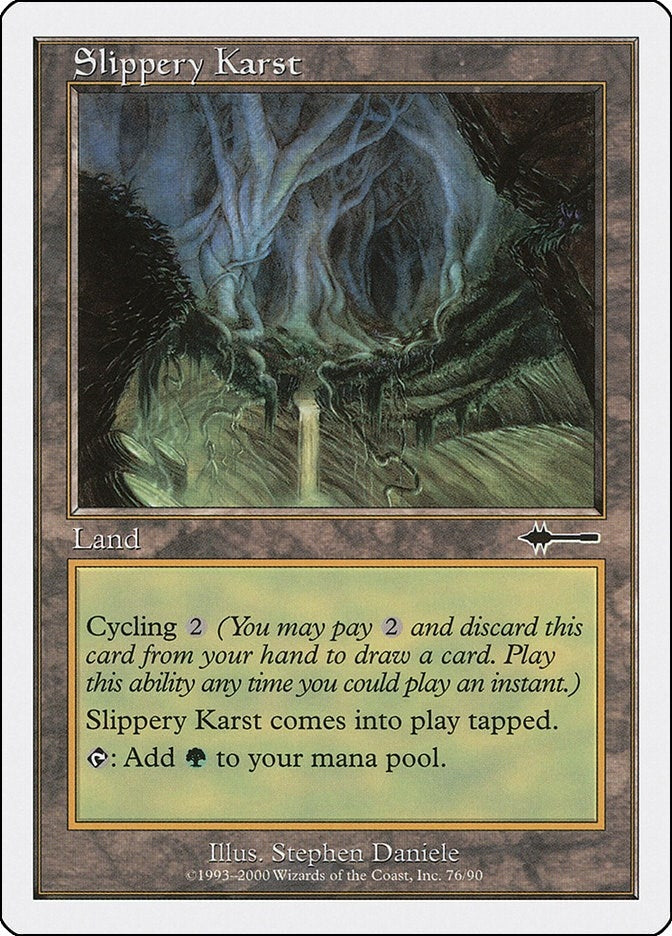 Image for Slippery Karst (76) (BTD) - Magic: The Gathering