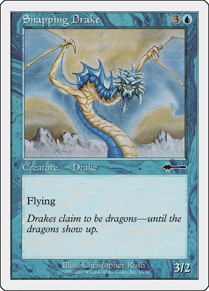 Image for Snapping Drake (15) (BTD) - Magic: The Gathering