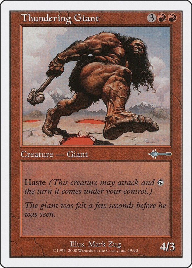 Image for Thundering Giant (49) (BTD) - Magic: The Gathering