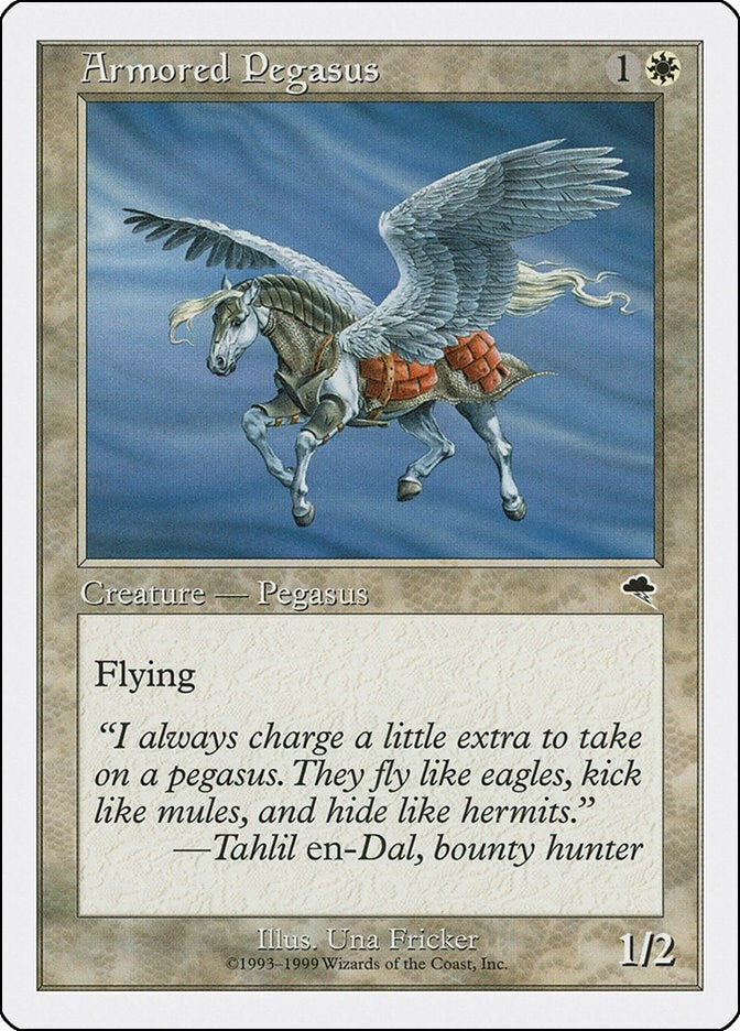 Image for Armored Pegasus (BRB) - Magic: The Gathering