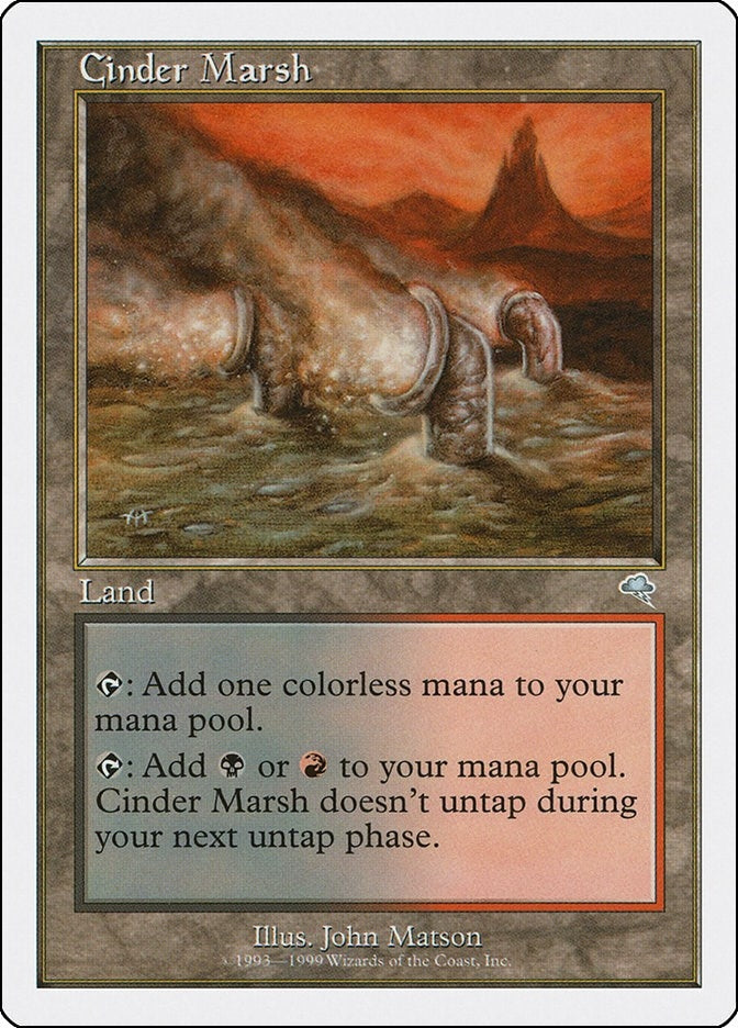 Image for Cinder Marsh (BRB) - Magic: The Gathering