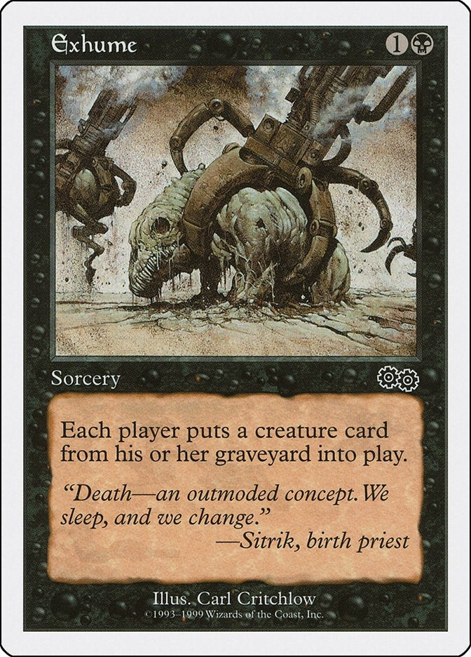 Image for Exhume (BRB) - Magic: The Gathering