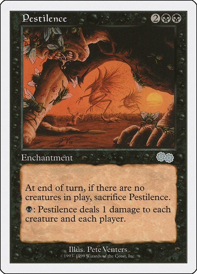 Image for Pestilence (BRB) - Magic: The Gathering