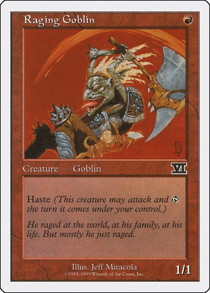 Image for Raging Goblin (BRB) - Magic: The Gathering