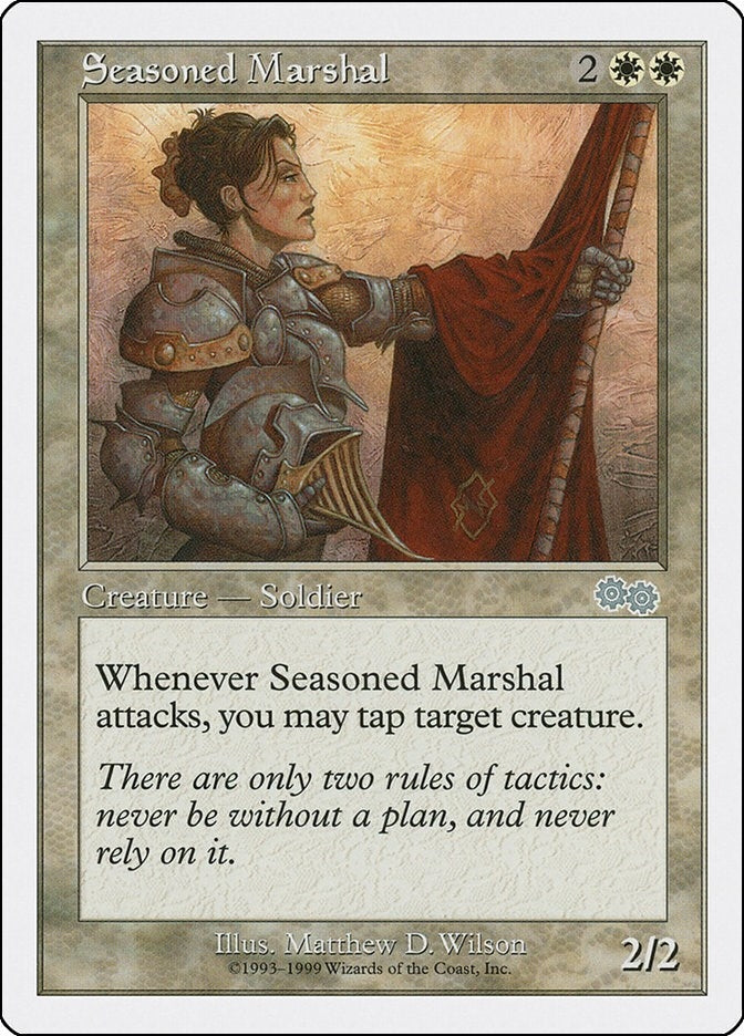 Image for Seasoned Marshal (BRB) - Magic: The Gathering
