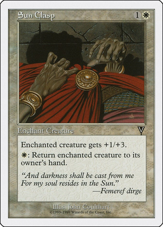 Image for Sun Clasp (BRB) - Magic: The Gathering