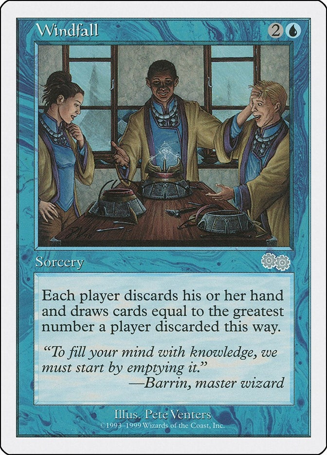 Image for Windfall (BRB) - Magic: The Gathering