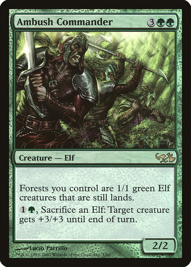 Image for Ambush Commander (1) (EVG) - Magic: The Gathering